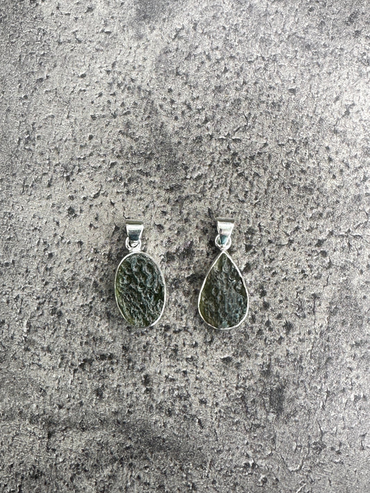Moldavite - Necklace pendant
