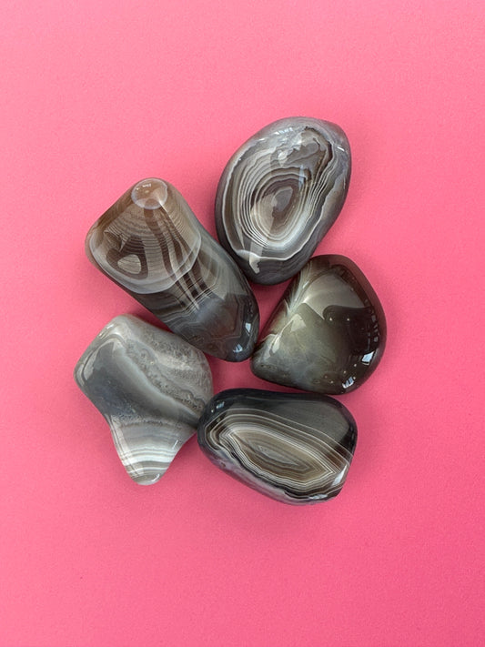 Botswana agate - Tumblestone
