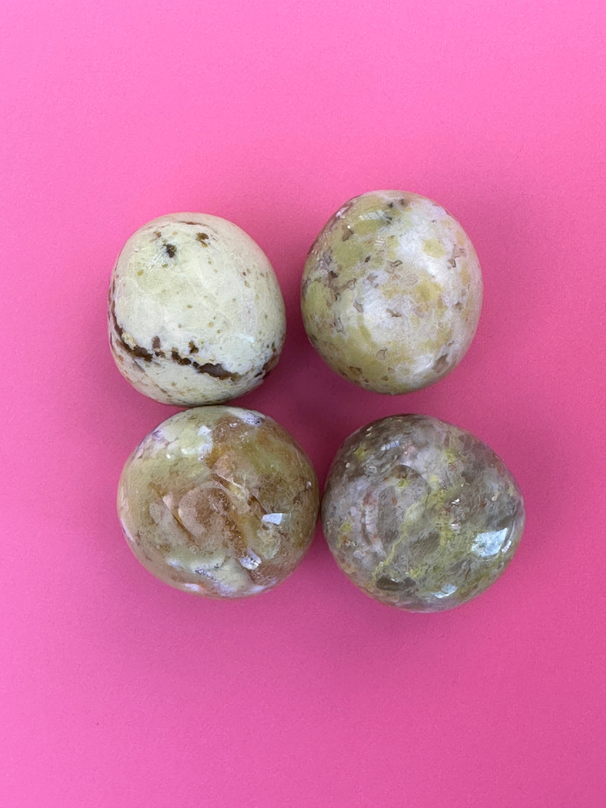 Green opal - Tumblestone