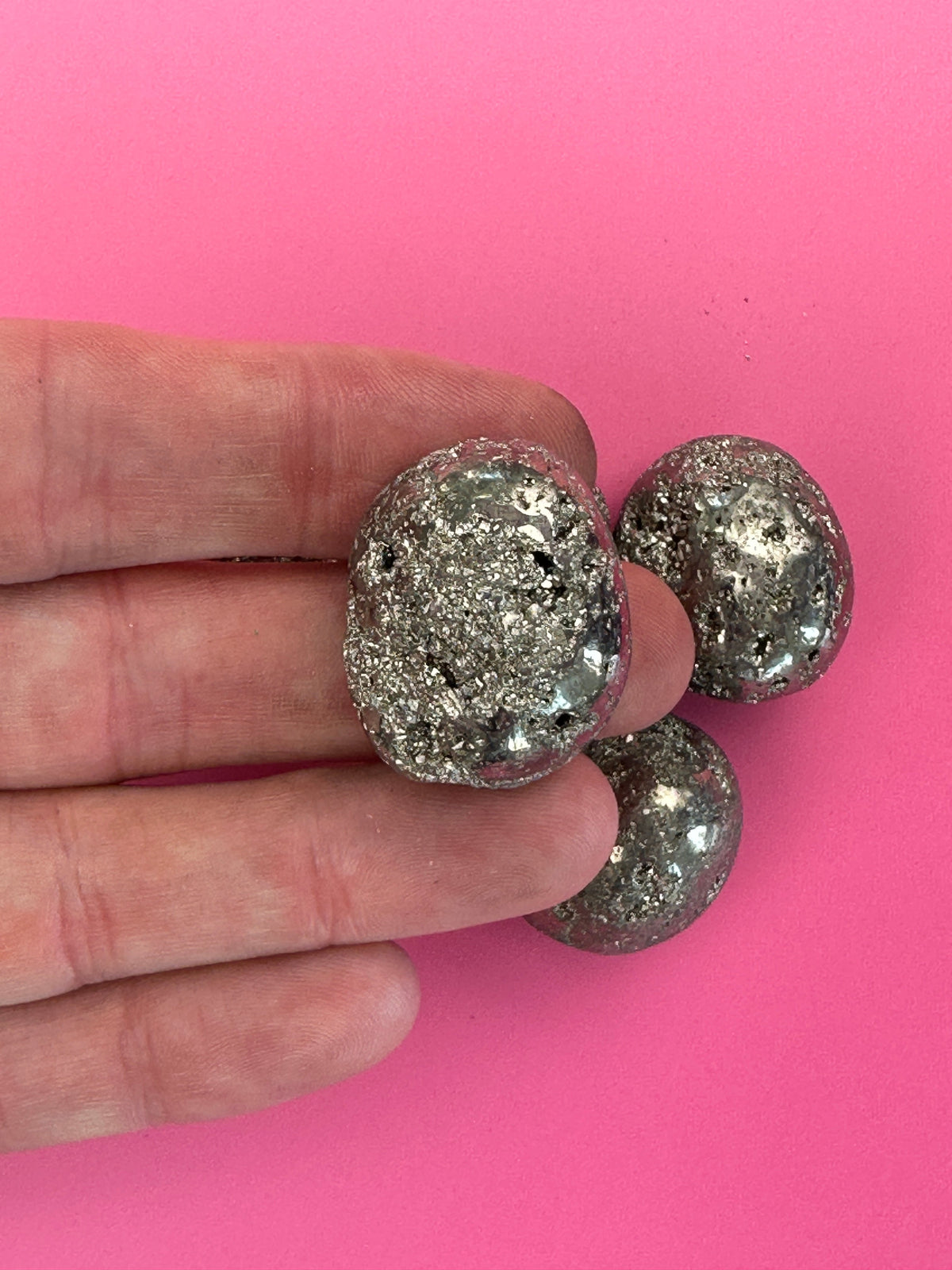 Pyrite - Rough-Raw tumblestone