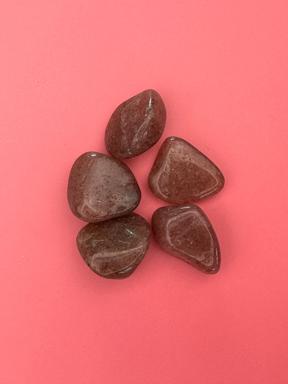 Strawberry quartz - Tumblestone
