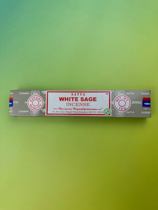 White sage, satya incense sticks