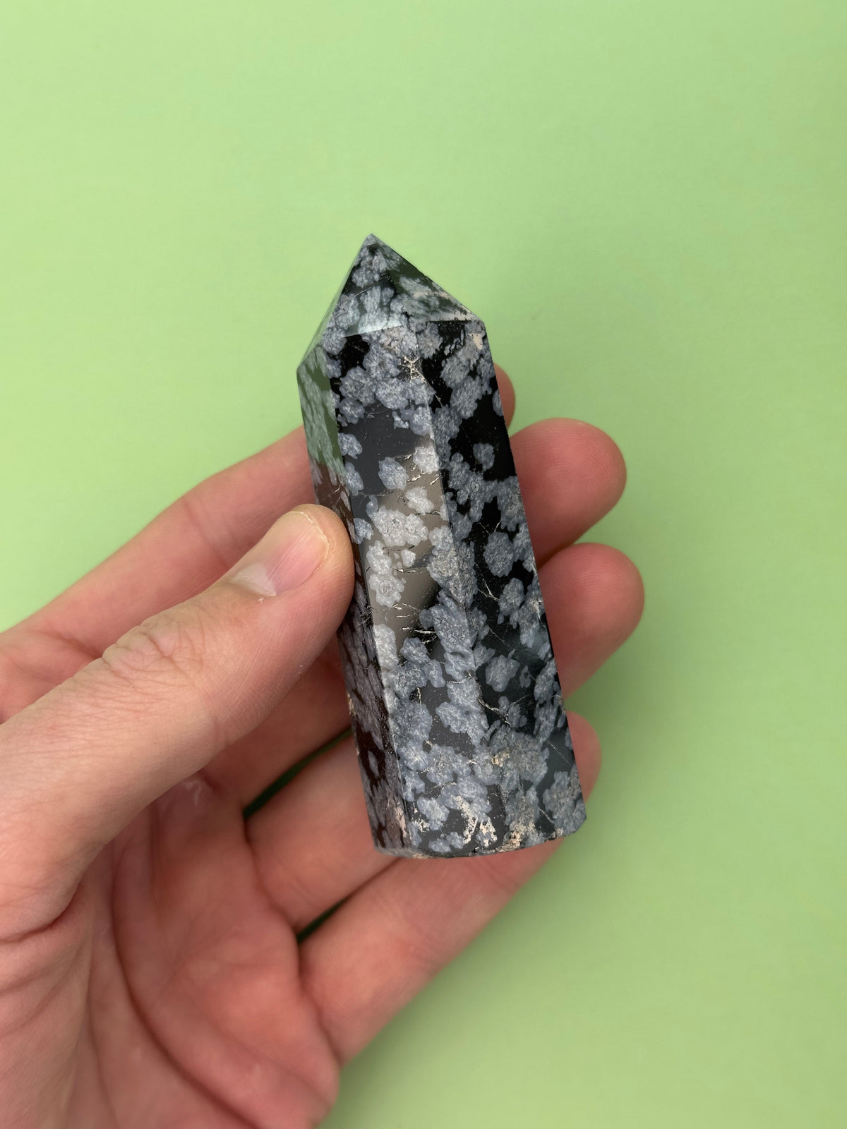 Snowflake obsidian - Tower