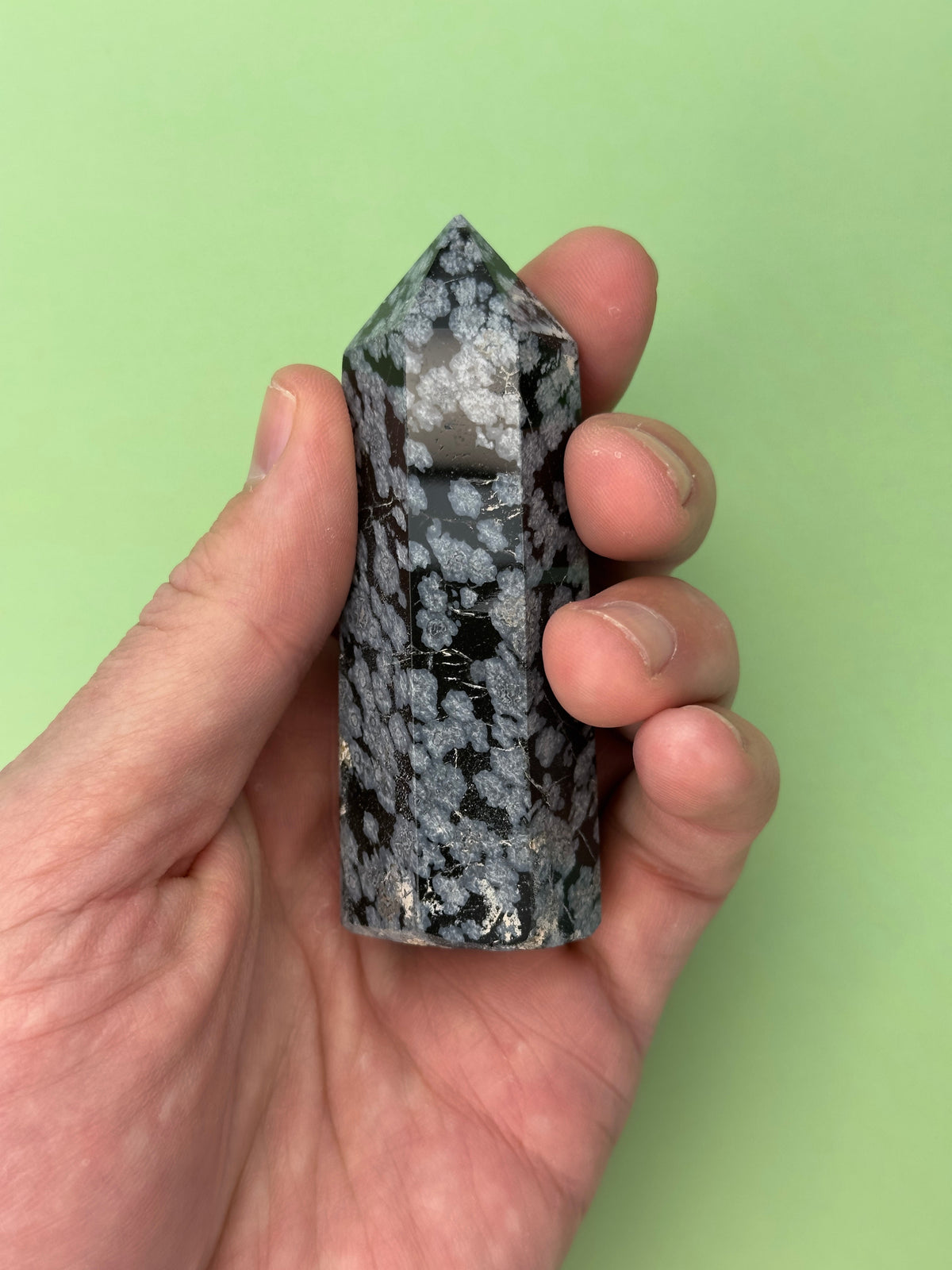 Snowflake obsidian - Tower
