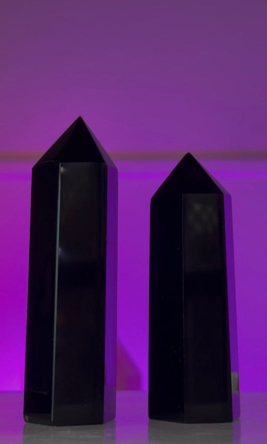 Obsidian points