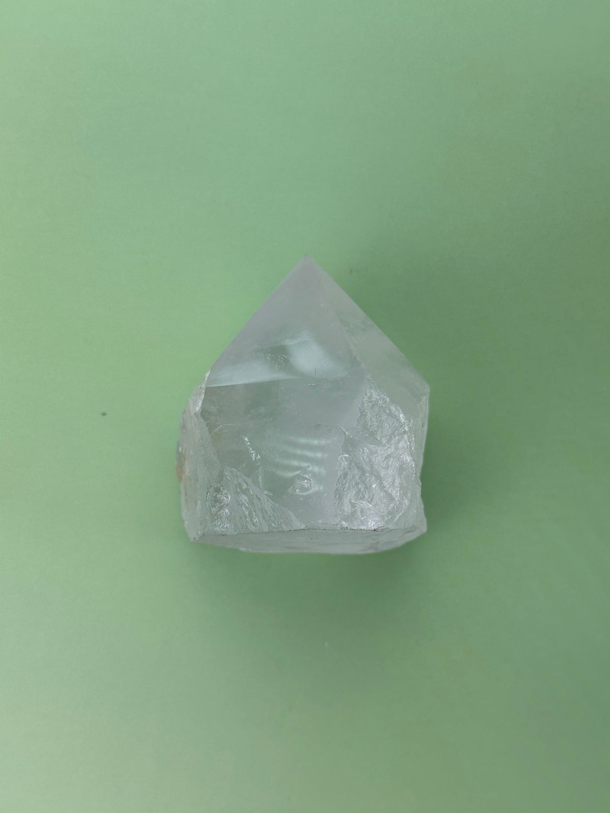 Clear quartz - Rough cut point