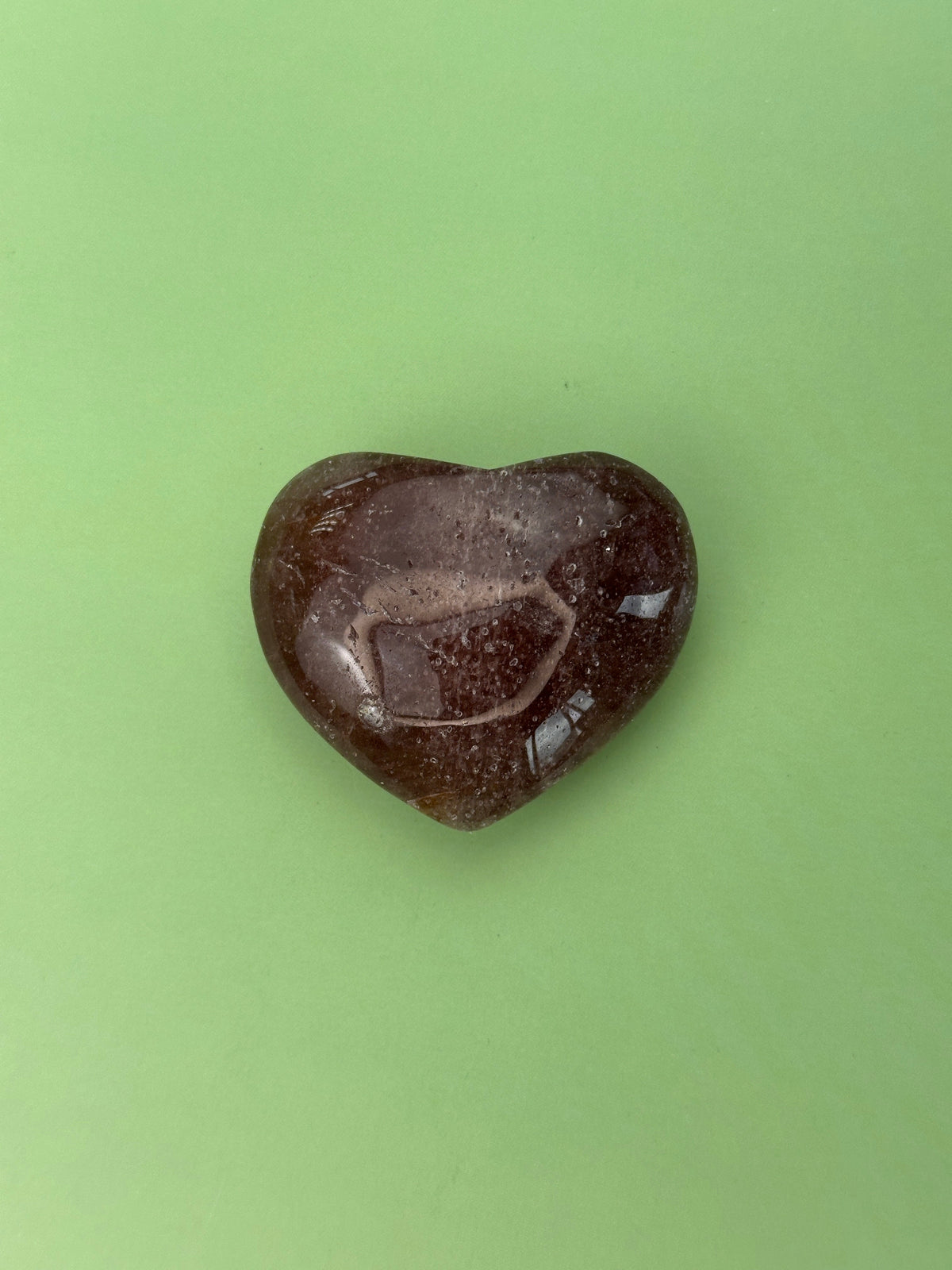 Strawberry Quartz - XL heart