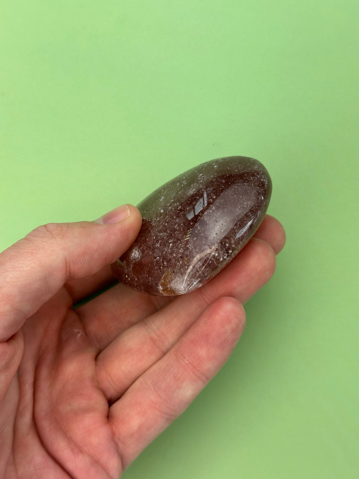 Strawberry Quartz - XL heart