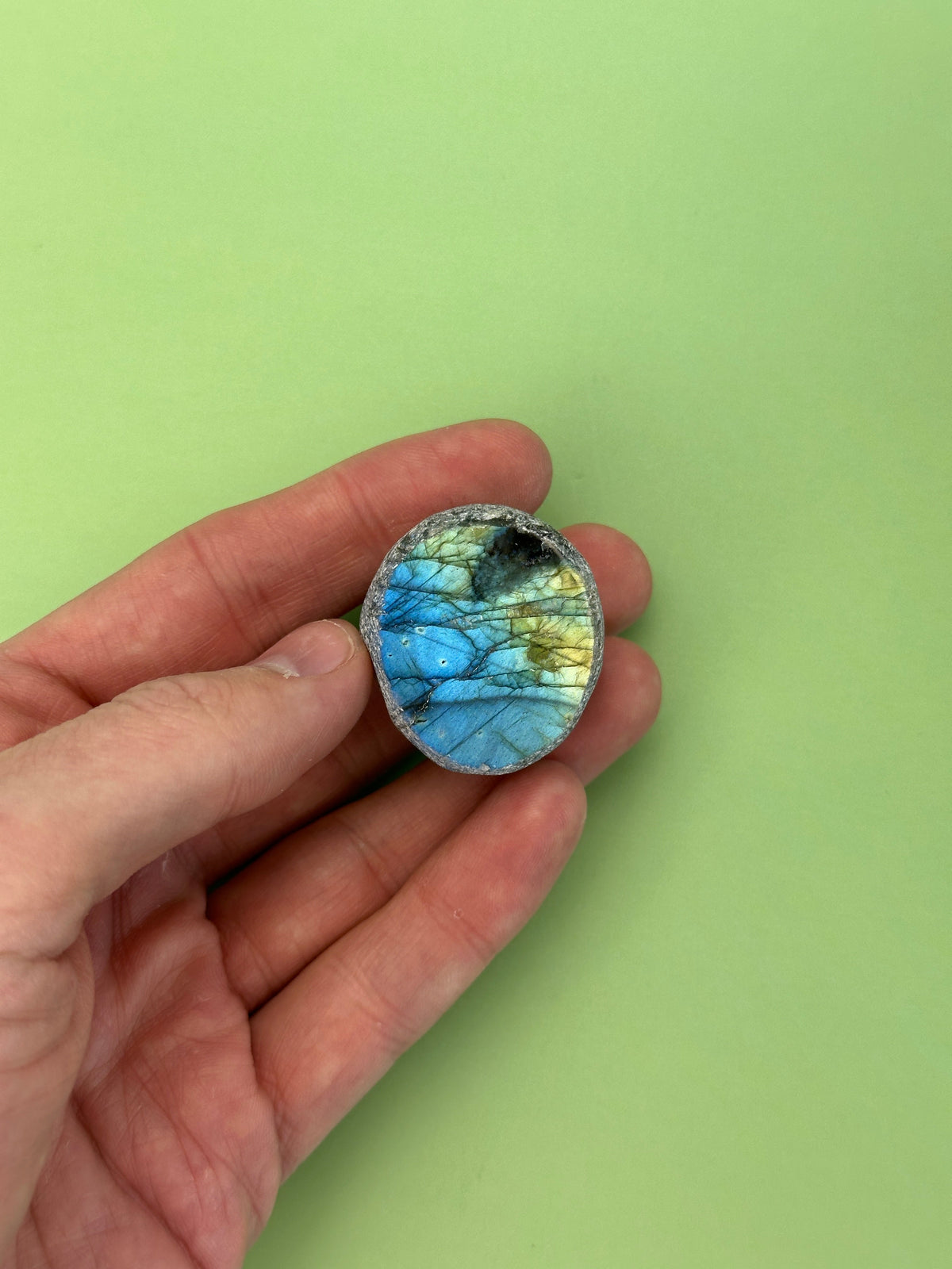 Labradorite - Rough dragon egg