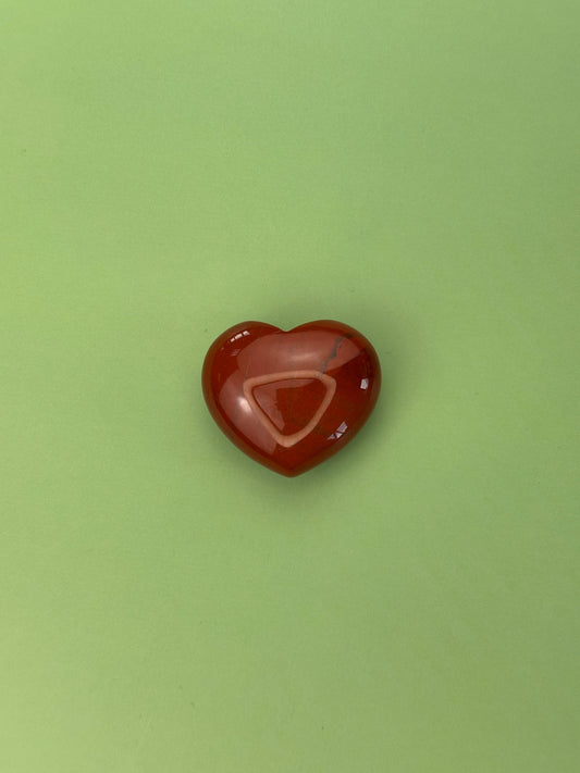 Red jasper - Medium heart