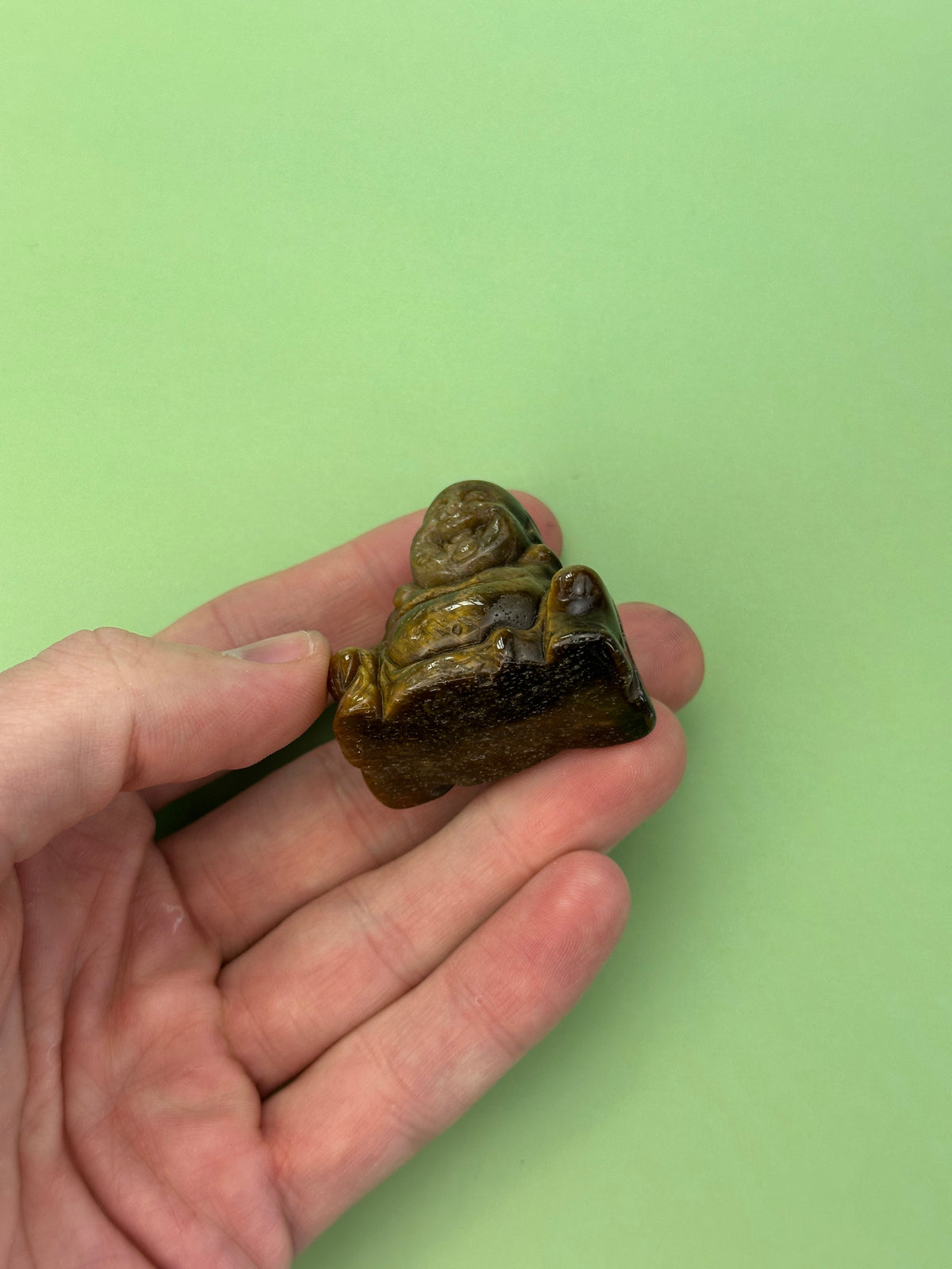 Tigers eye - Mini buddha