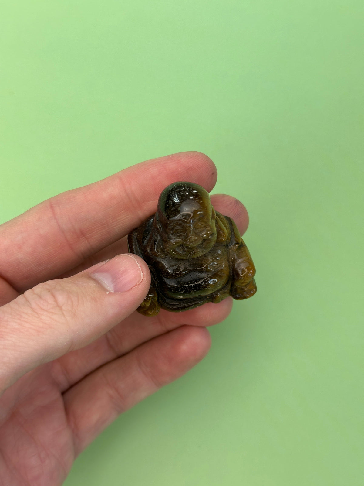 Tigers eye - Mini buddha