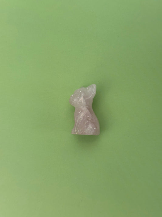 Rose quartz - Dog