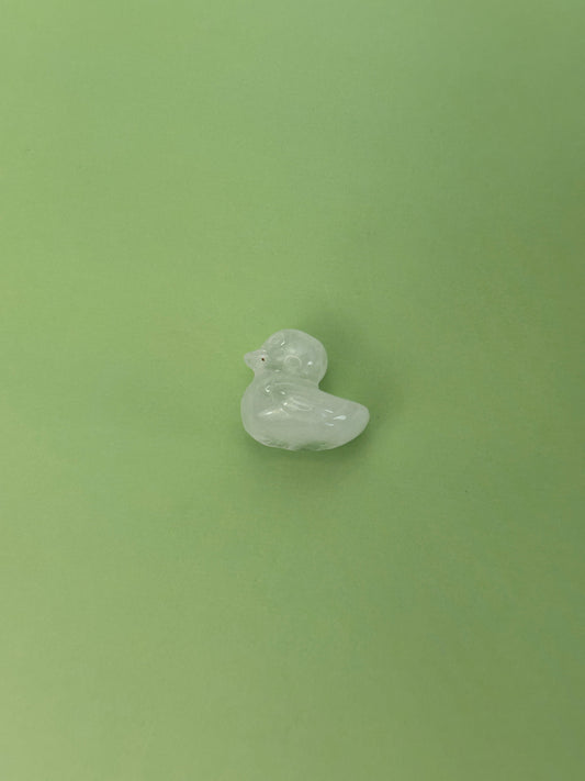 Clear quartz - Duck