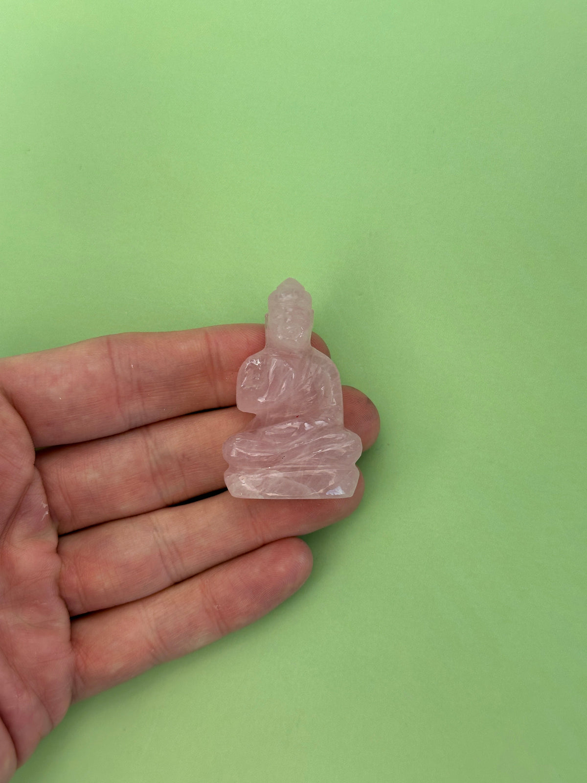 Rose quartz - Quan Yin