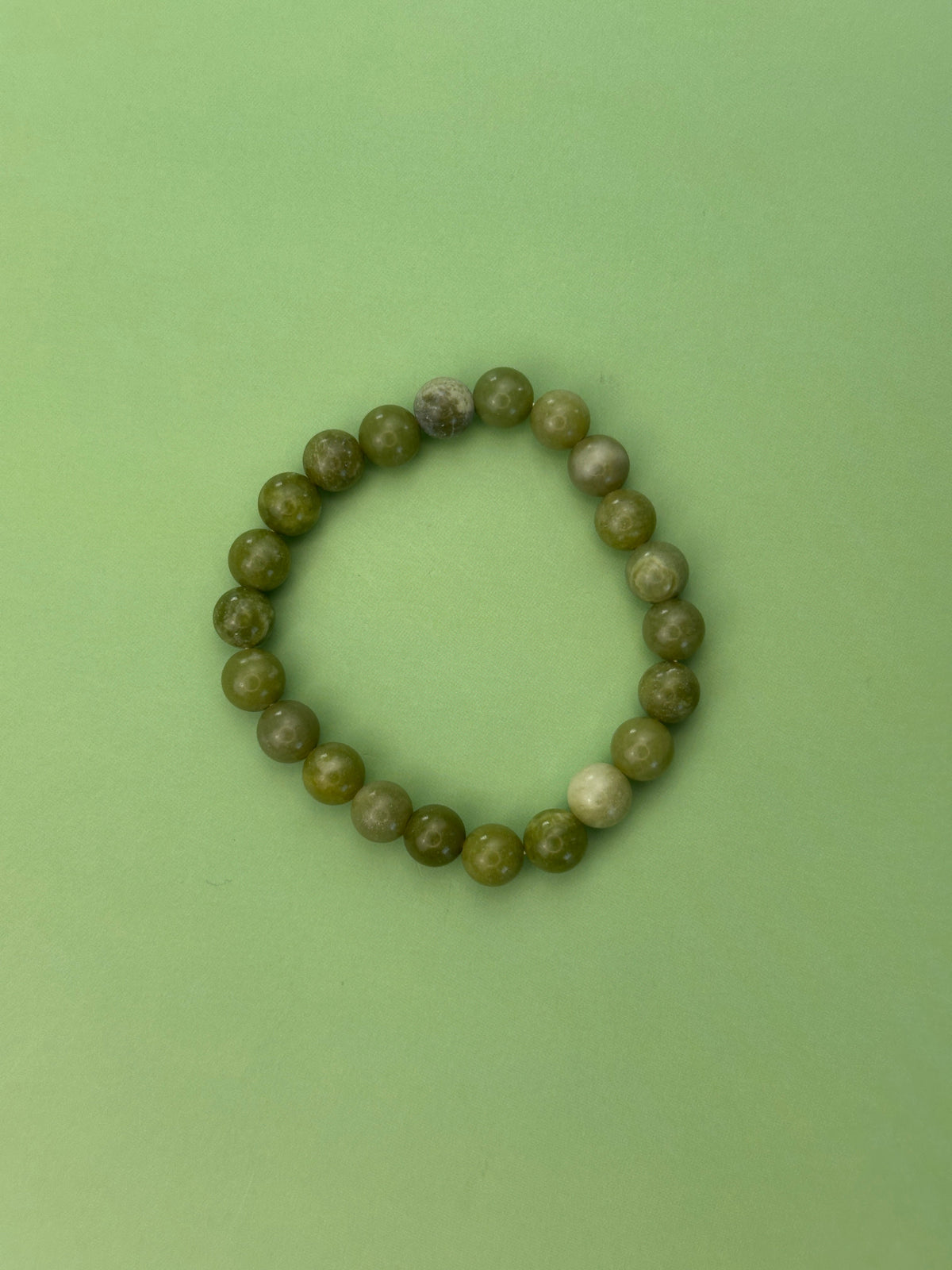 Jade - Attract luck - Power bead bracelet