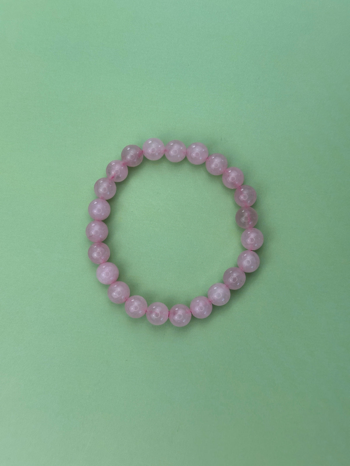 Rose Quartz - Love and reconciliation - Power bead bracelet