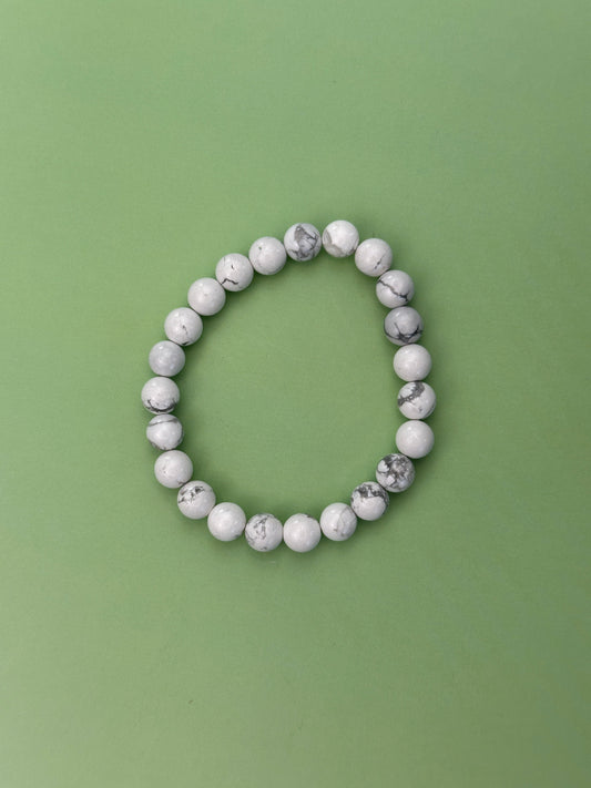 Howlite - Peace and calm - Power bead bracelet