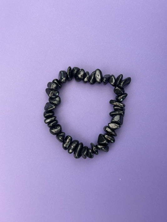 Shungite - Crystal Chip Bracelet