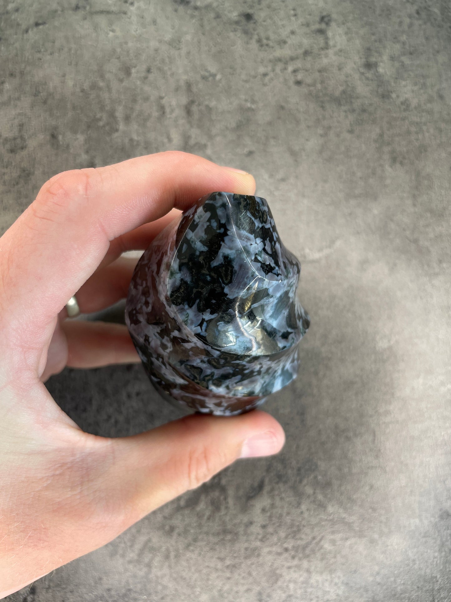 Indigo gabbro - Flame