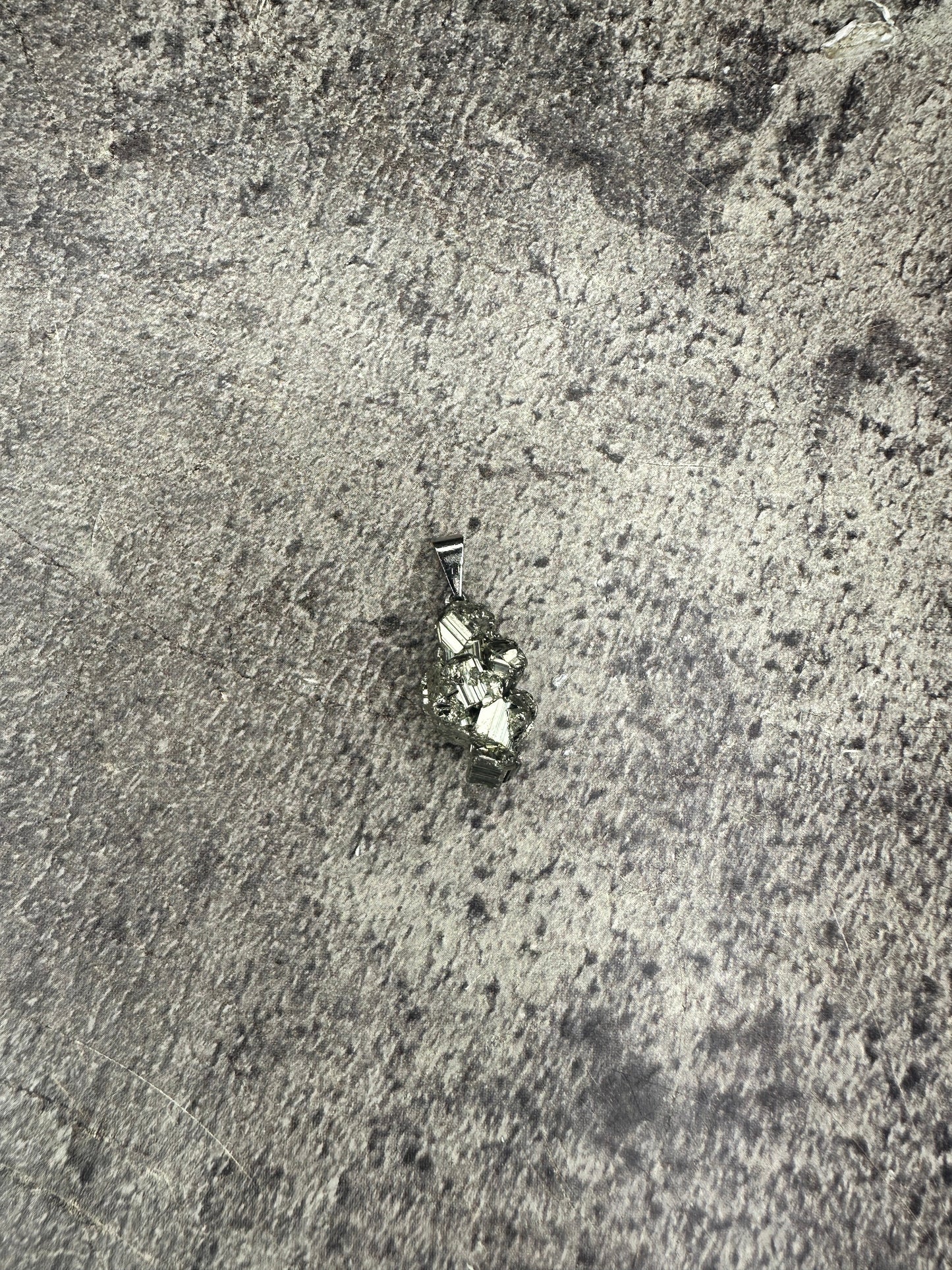 Pyrite - Mini rough pendant