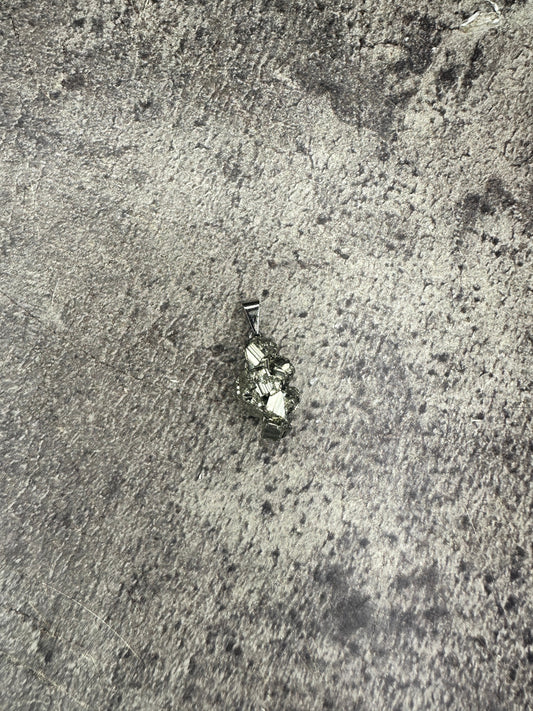 Pyrite - Mini rough pendant