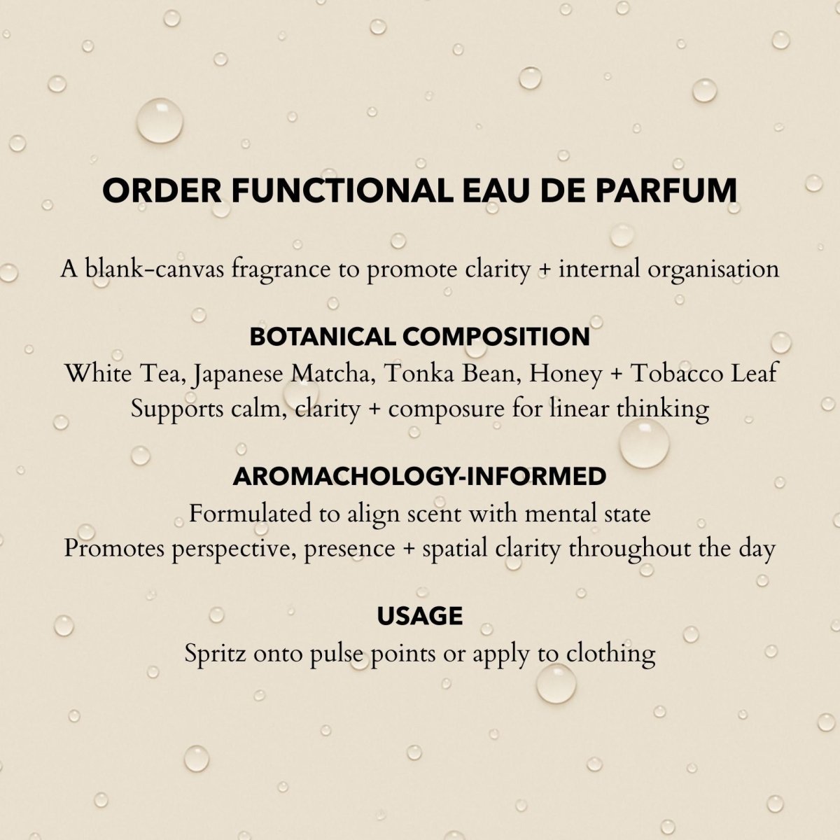 Order Functional Parfum