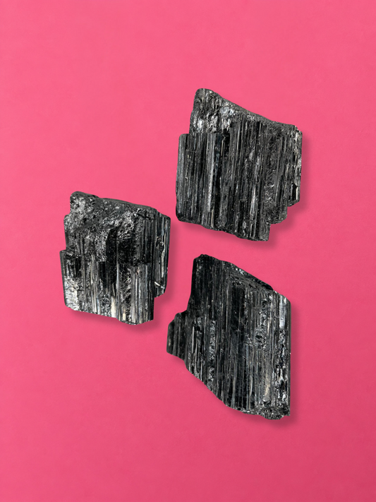 Black tourmaline - Rough-raw chunk