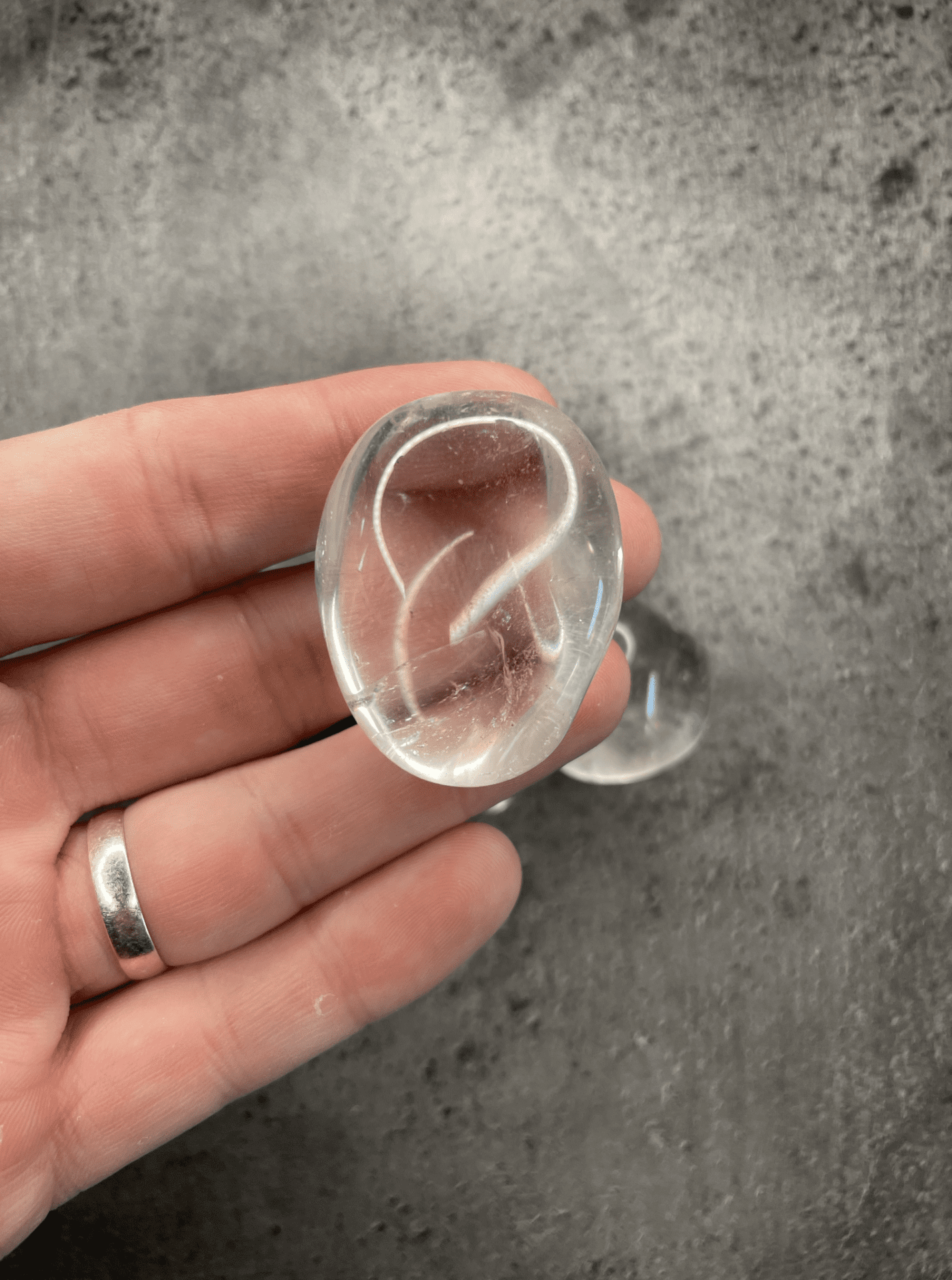 Clear quartz - Tumblestone