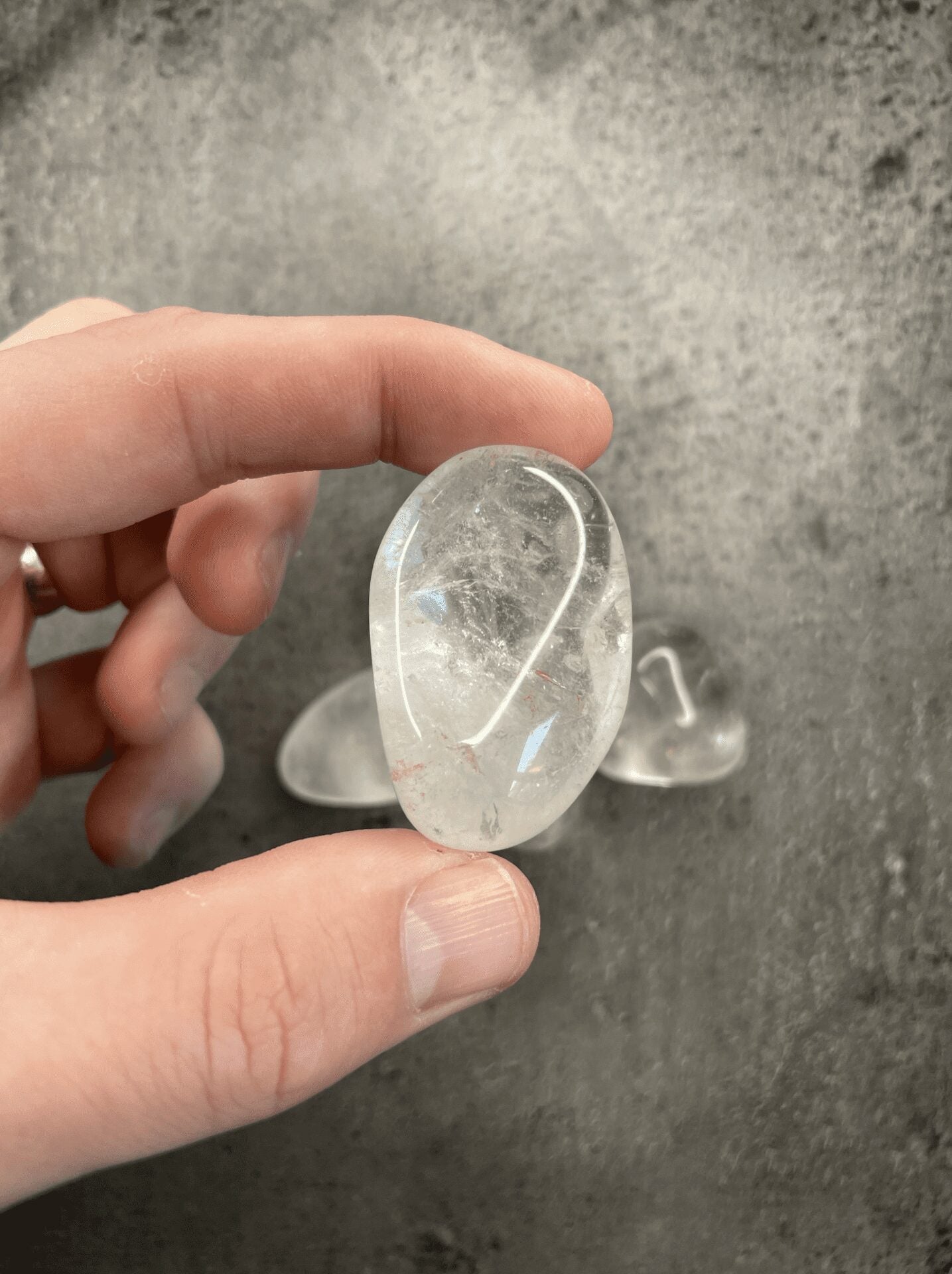 Clear quartz - Tumblestone