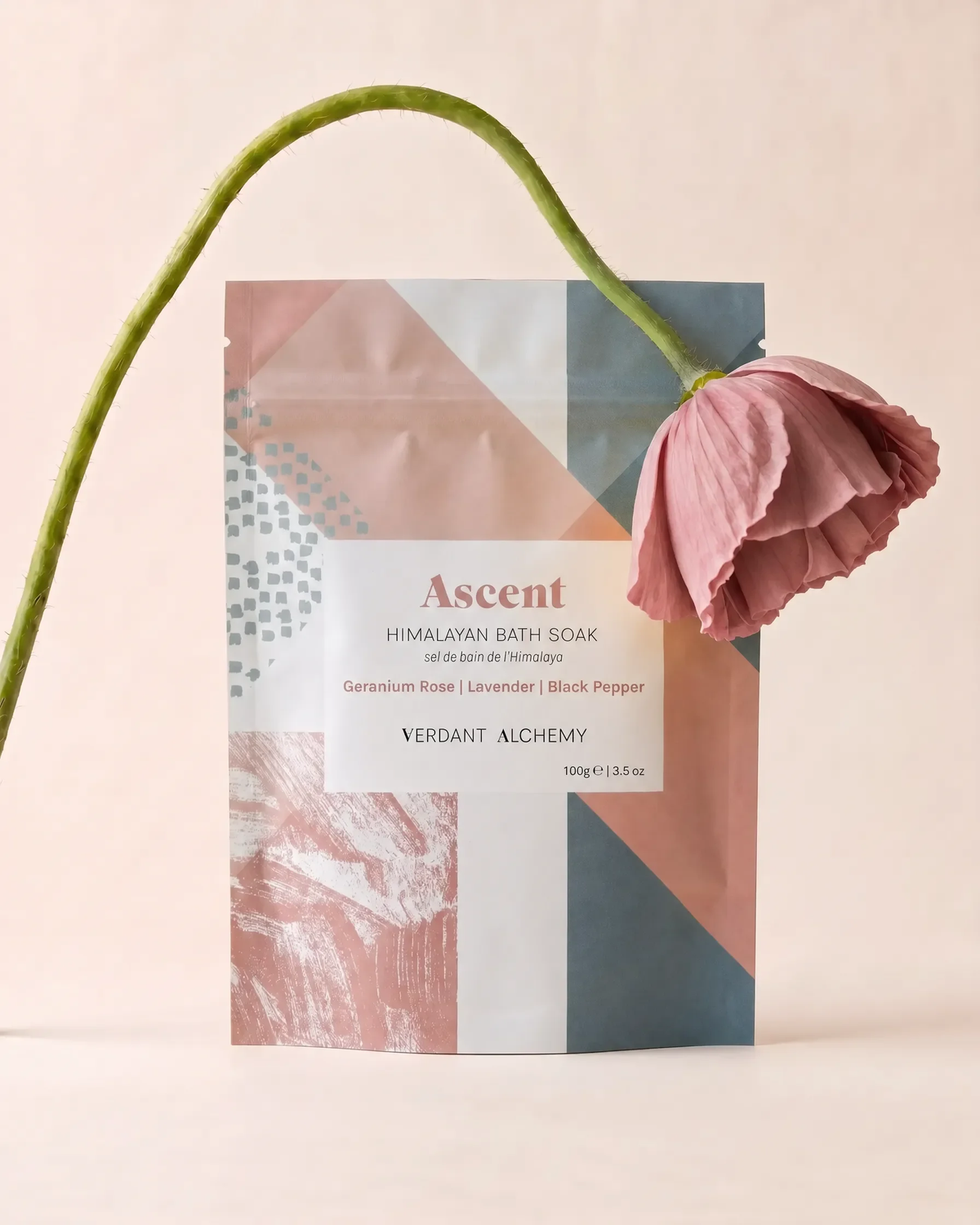 Ascent Pink Himalayan Bath Salts