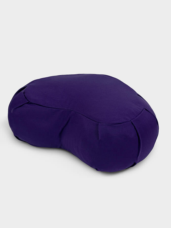 Yoga Studio European Organic Buckwheat Zafu Crescent Cushion