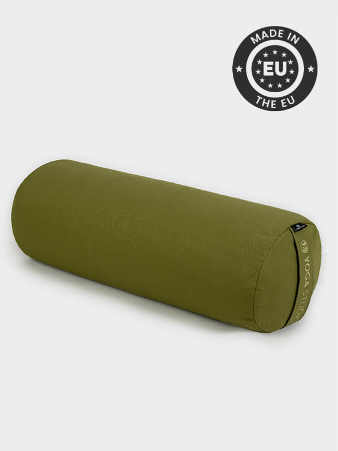 Yoga Studio Organic Buckwheat Yoga Bolster – Meditation & Restorative Support