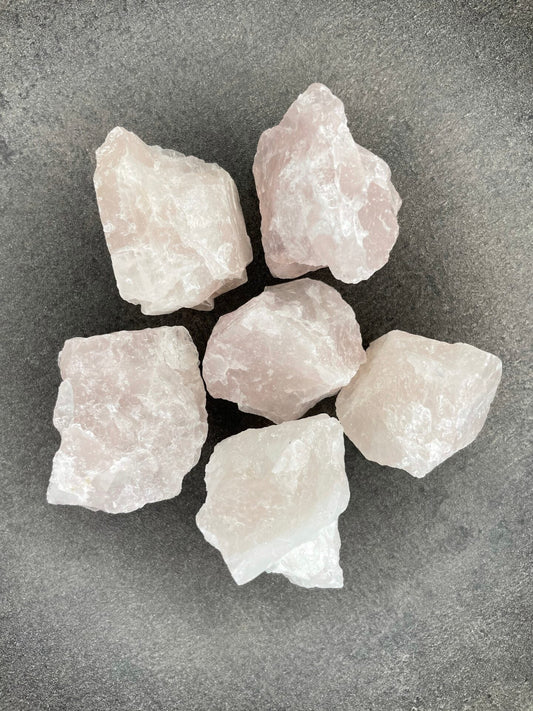 Rose quartz - Rough-Raw