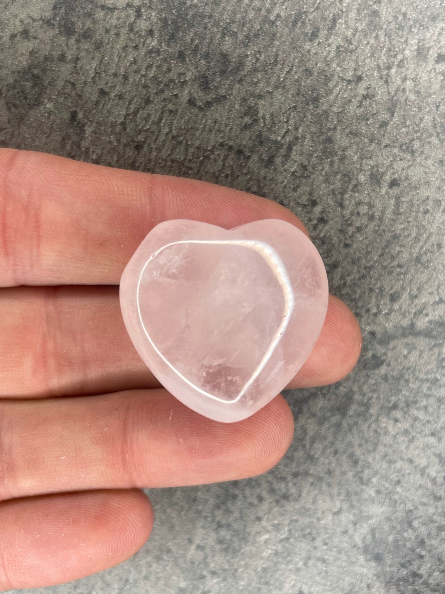 Rose quartz - Heart