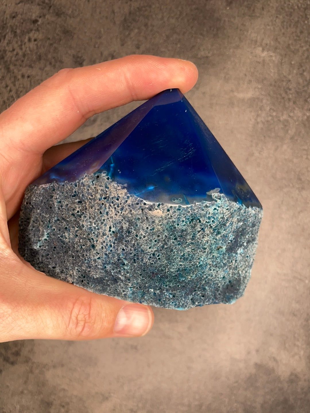 Blue agate - Point