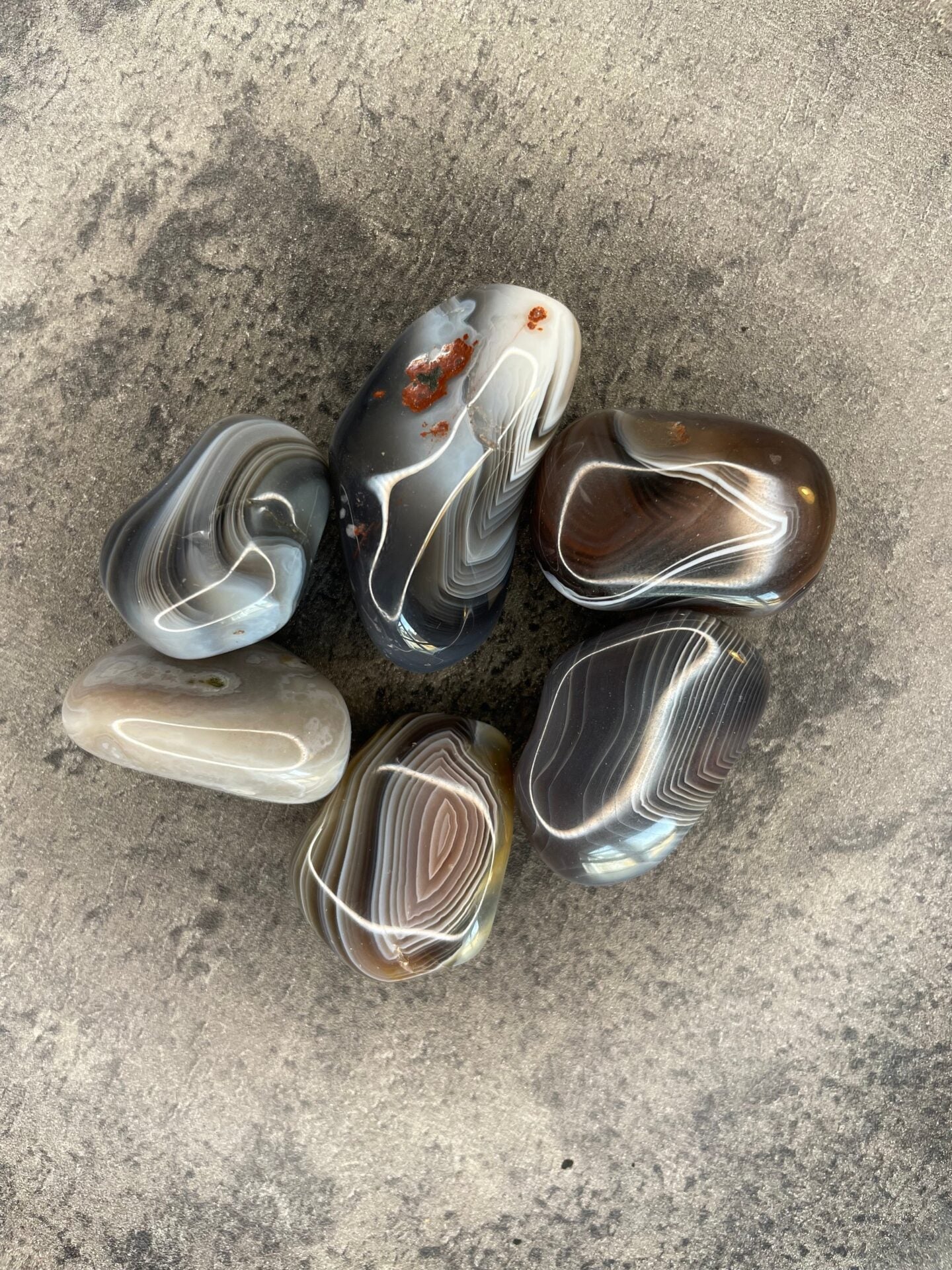 Botswana agate - Tumblestone