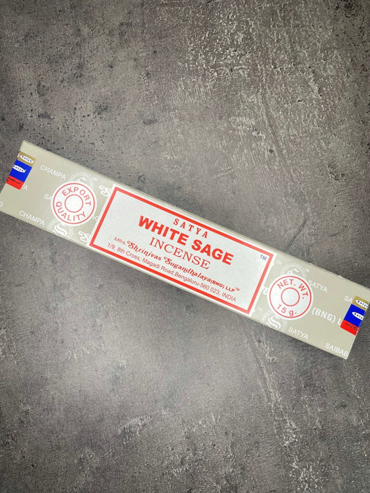 White sage, satya incense sticks