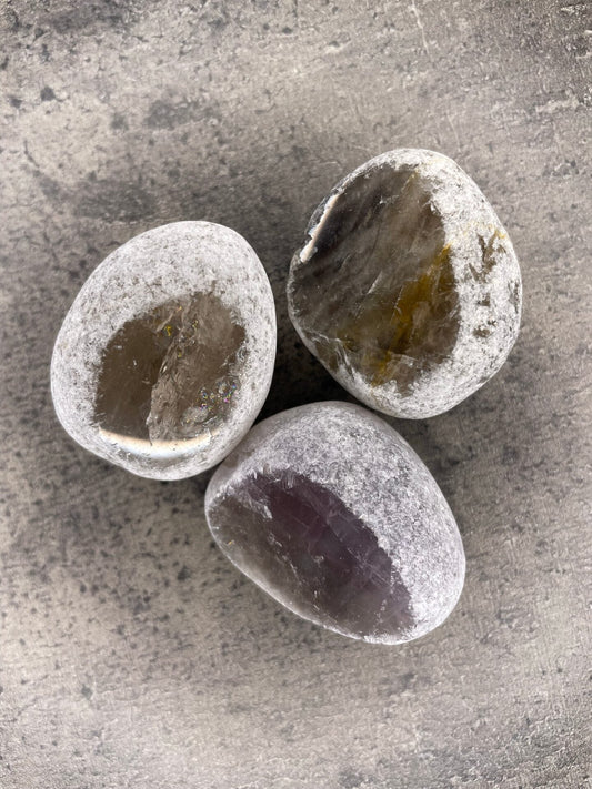 Smoky quartz - Rough dragon egg