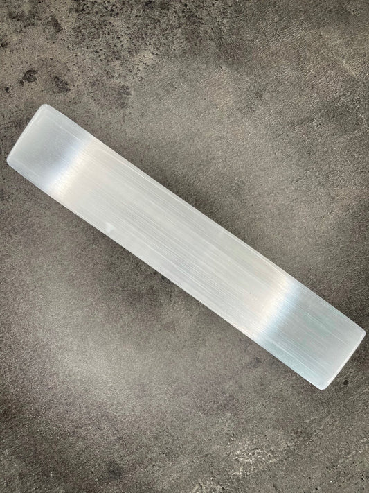 Selenite - Flat ruler