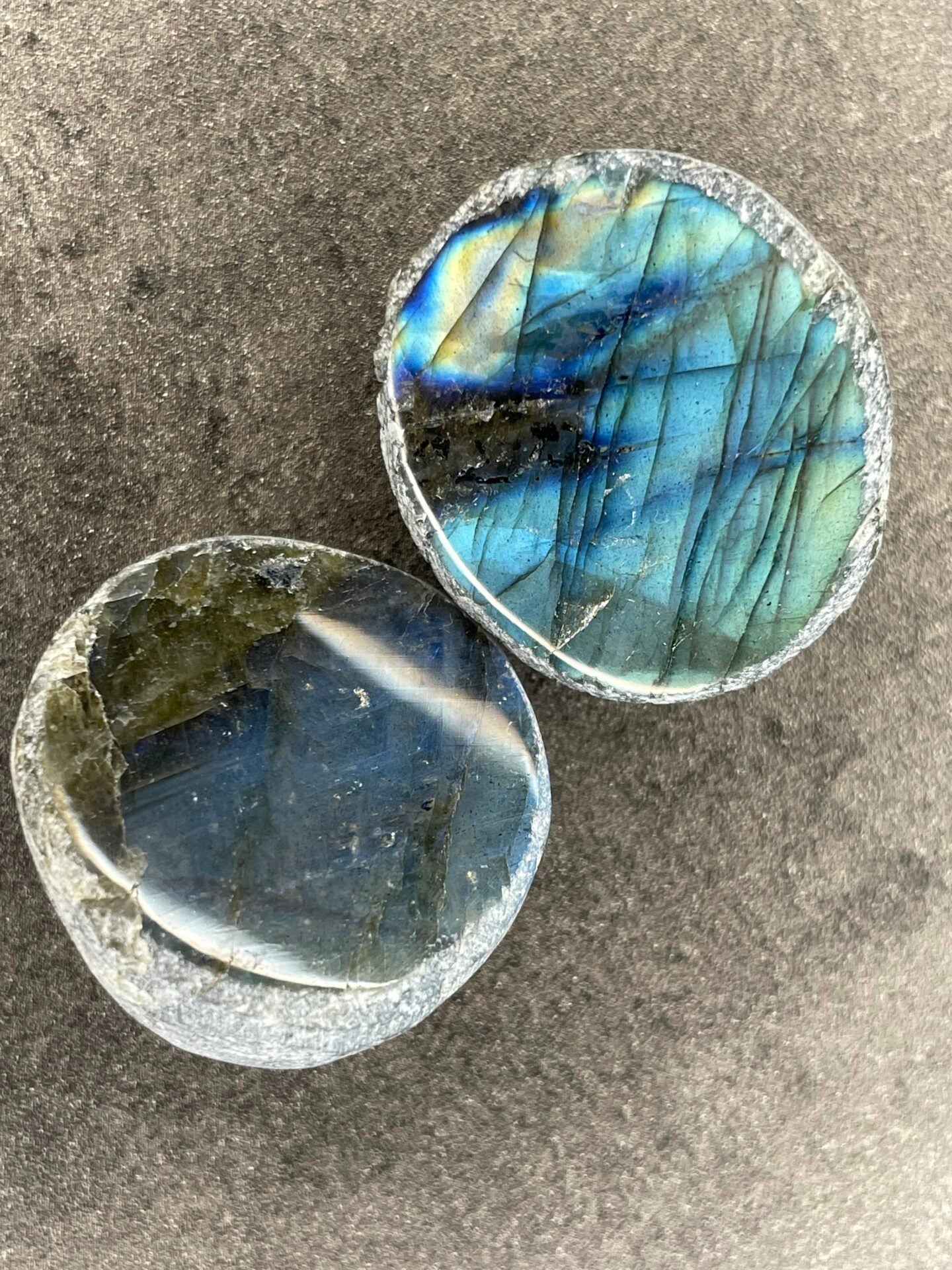 Labradorite - Rough dragon egg