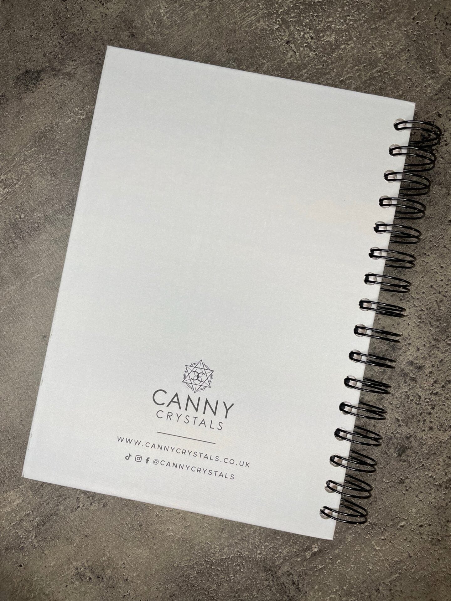 Wellbeing journal - Hardback, A5 (+ FREE CRYSTAL!)