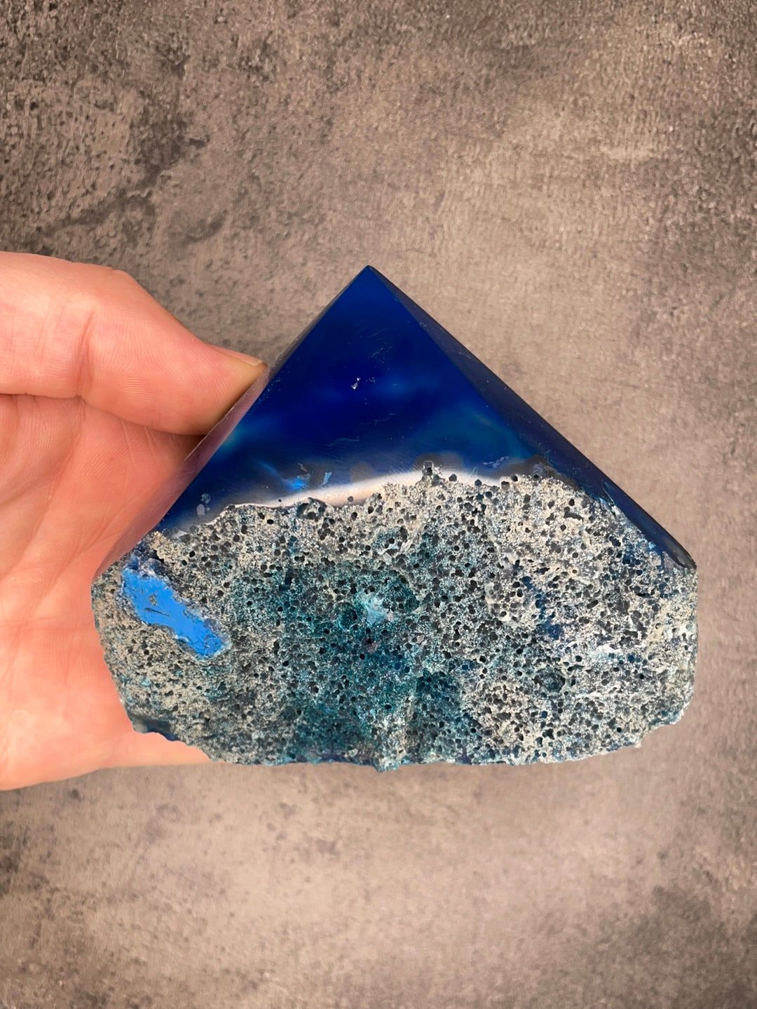 Blue agate - Point