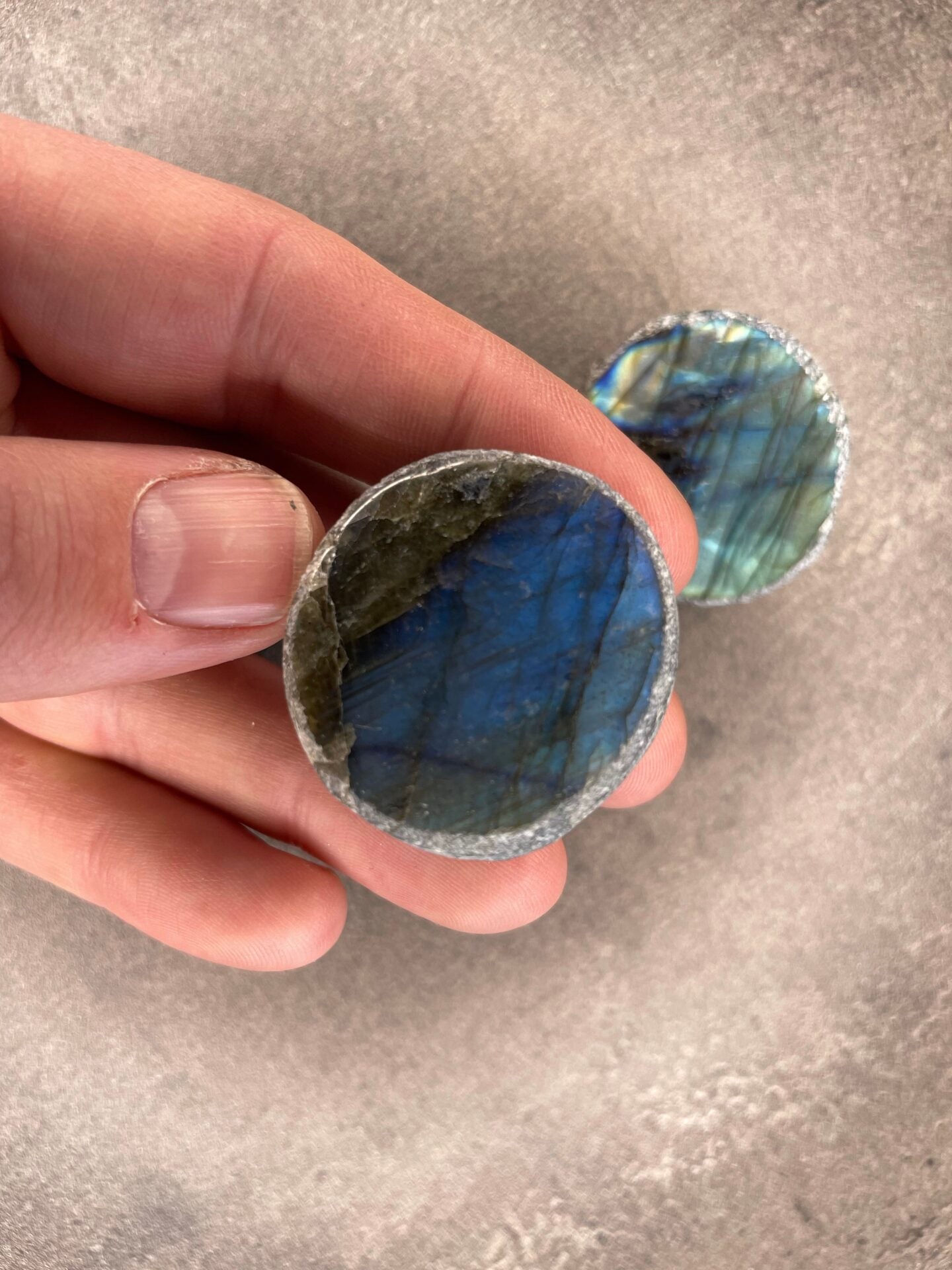 Labradorite - Rough dragon egg