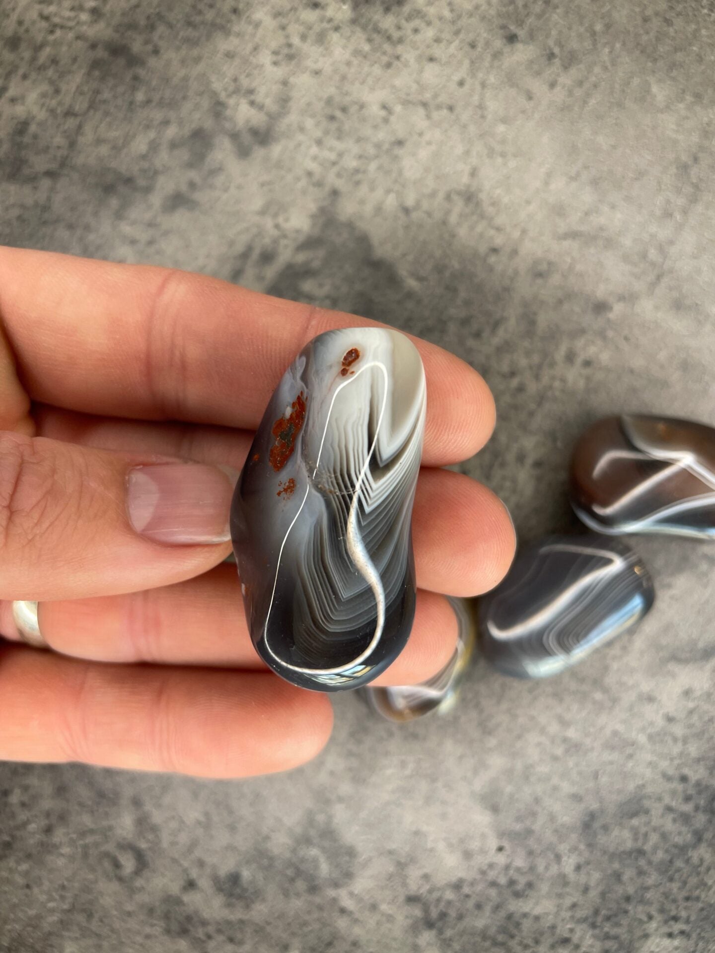 Botswana agate - Tumblestone