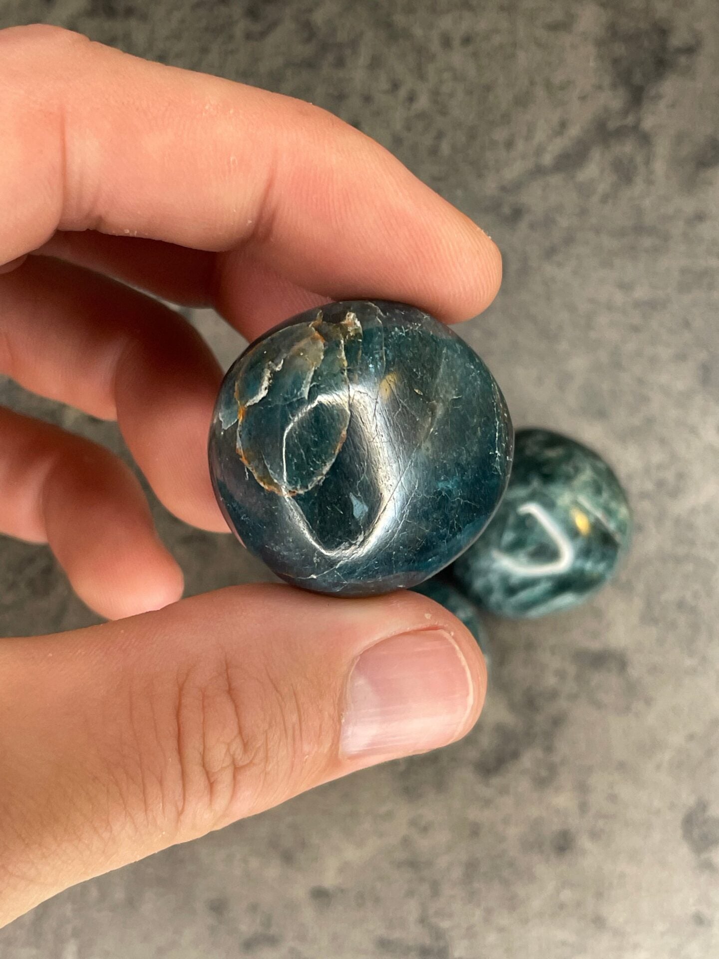 Apatite - Tumblestone (Green)