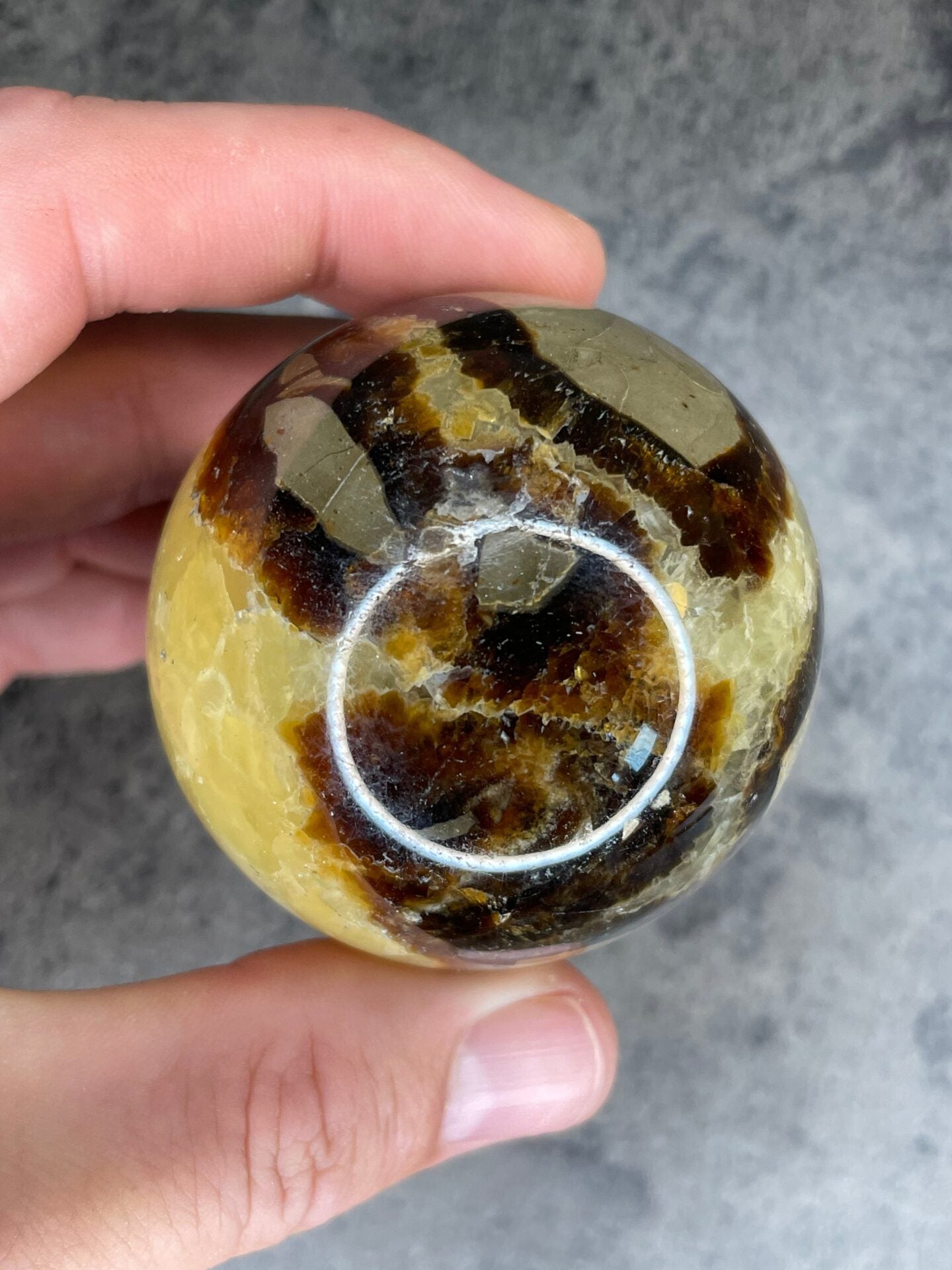 Septarian - Medium sphere