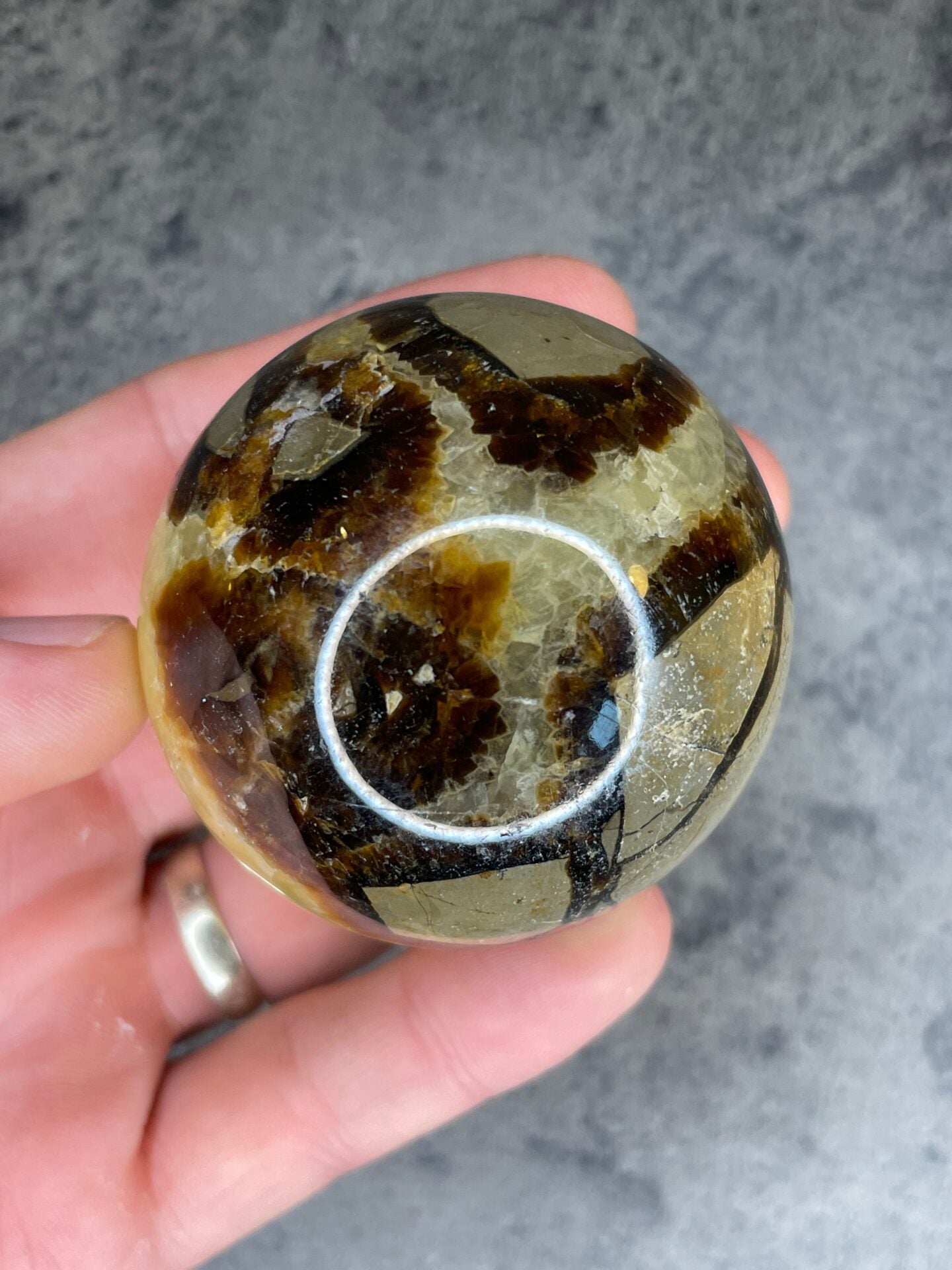 Septarian - Medium sphere