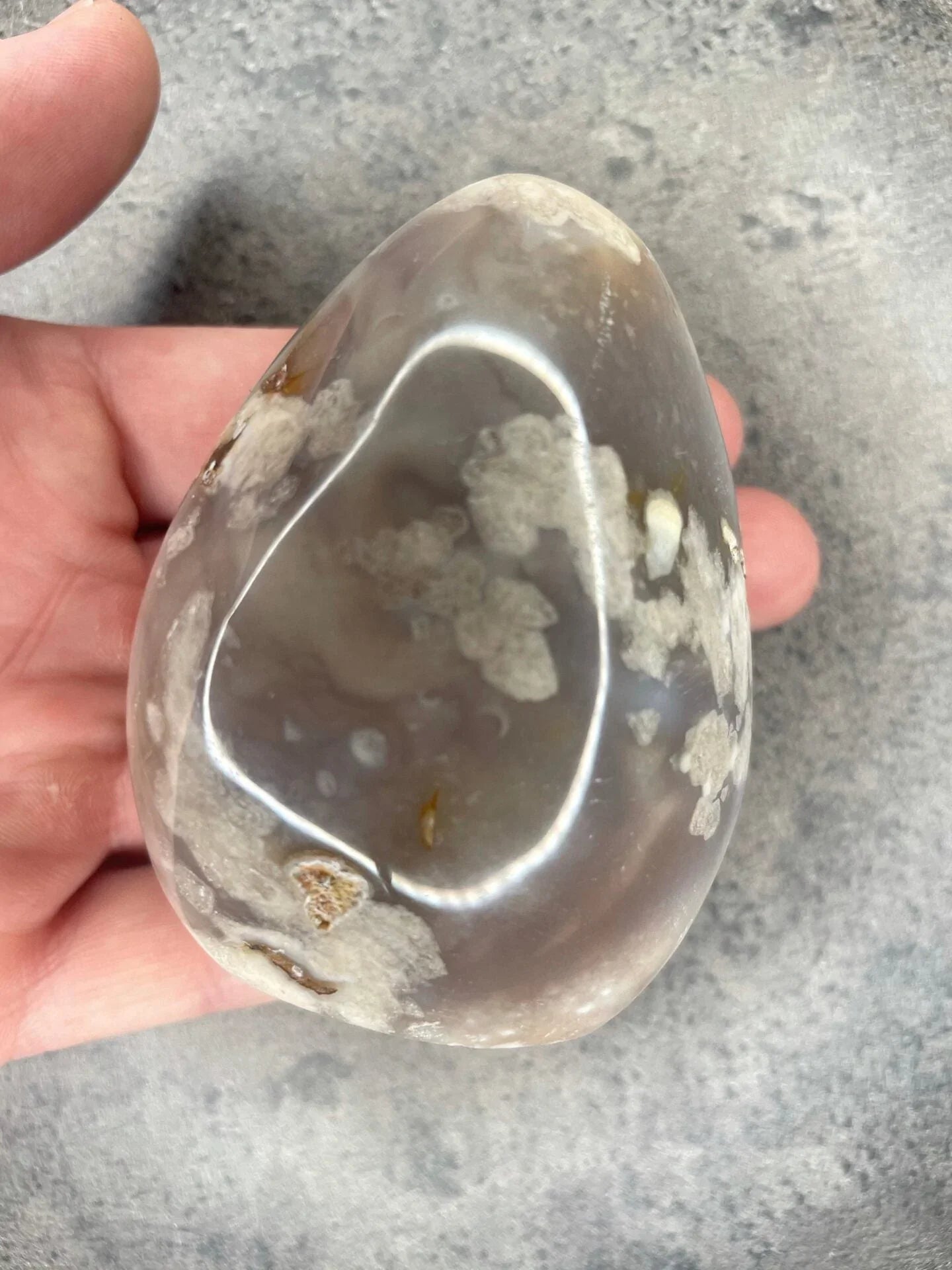 Flower agate - Free form