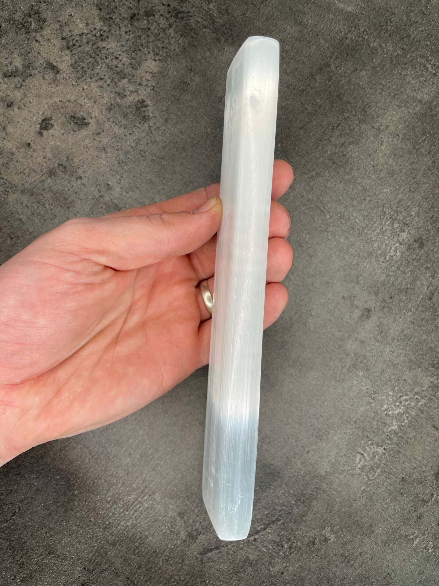 Selenite - Flat ruler